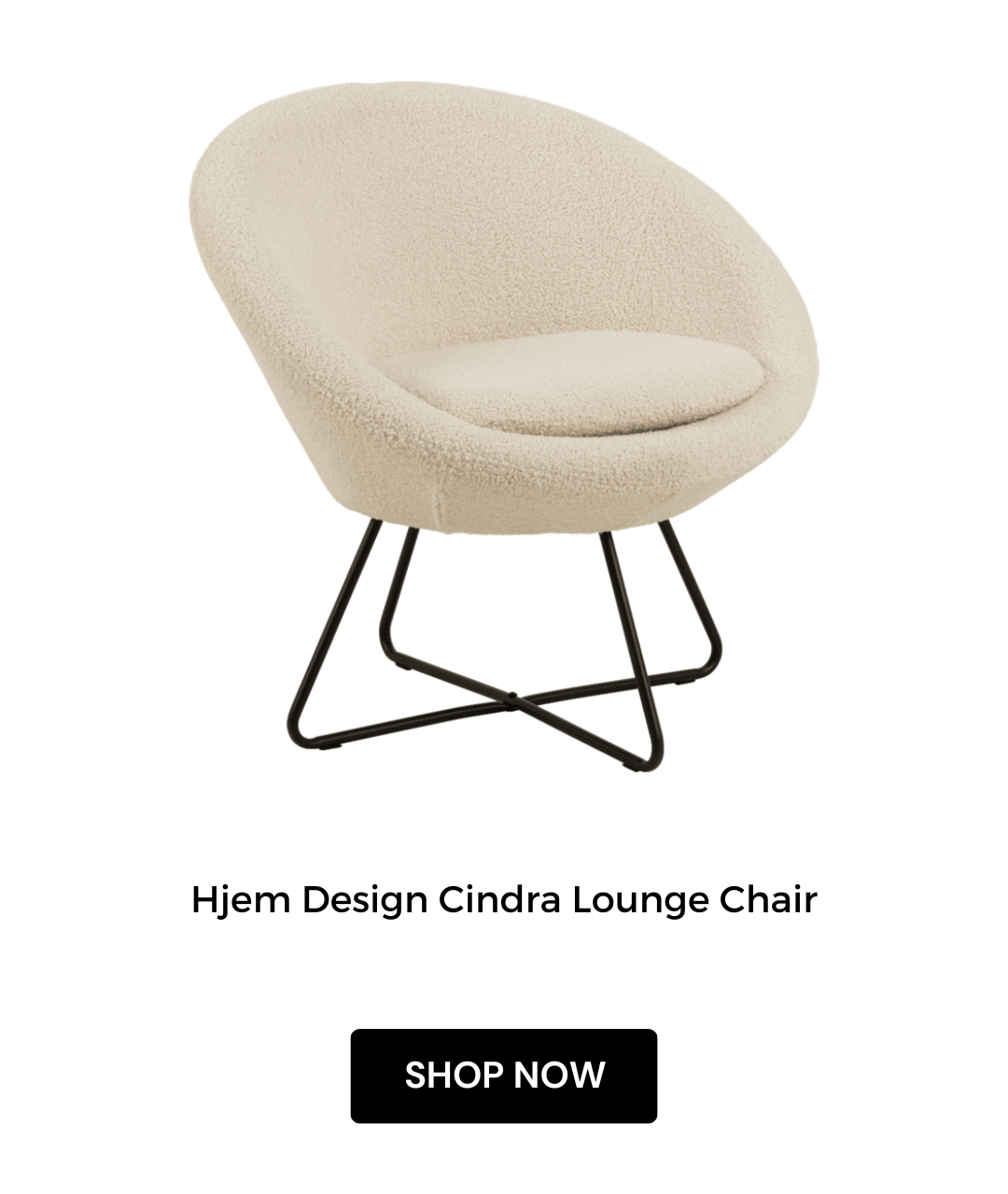 Hjem Design Cindra Lounge Chair